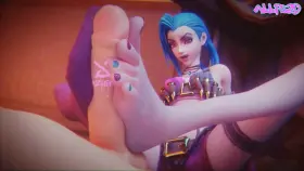 Jinx Footjob ( allfs3d )