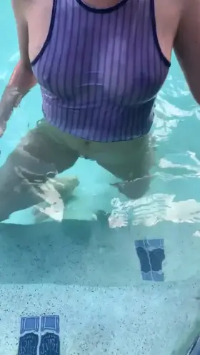 [OC] Wet shirt in the pool