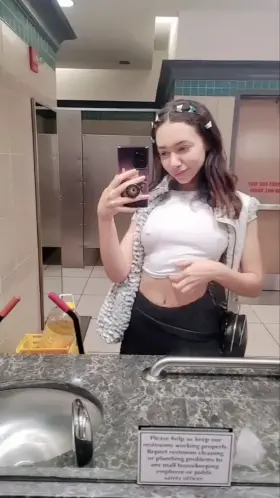 My nipples are always hard, but you can't make me wear a bra!