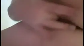 Hubby at work and i'm too wet and can't stop playing with myself