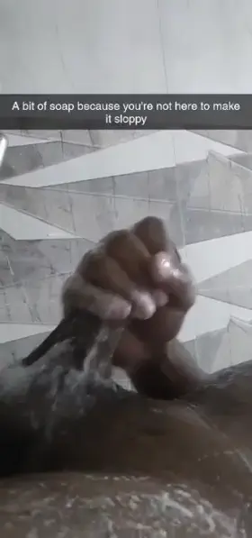 If you were here, I wouldn't need the soap. HMU if you're from Bangalore. ;)