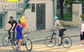 Dress snatched by cycle(real or..,....)