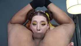 Do you facefuck girls in hair buns harder or easier? For research purposes