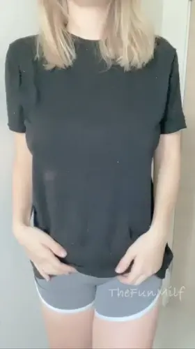 When I wear guys tops it really hides my boobs!