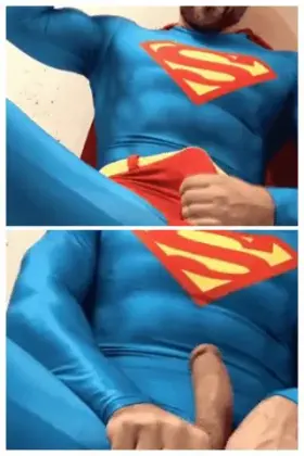 Man of Steel, indeed. Get hard with some One Handed Reading at codyrey.com.