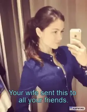 She had to showcase the mishap