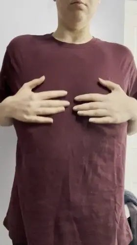 My giant tits make more of a flop than a drop