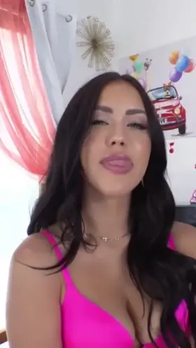 Showing off what I think is her sexist attribute