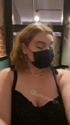 Would you wanna be flashed in a pub toilets?