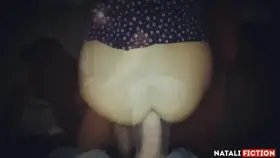 We Sneak up into a Public Rooftop to fuck and cum in mouth - Natali Fiction