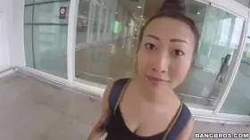 Asian Chick Fucked In Public