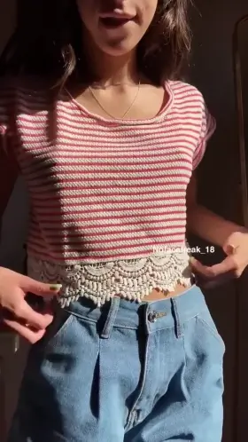 I never wear a bra cause I love dropping my tits when I’m out