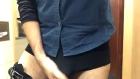 Had to whip my cock out at work, it needed to breathe