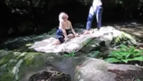 When two moms are alone in the woods......