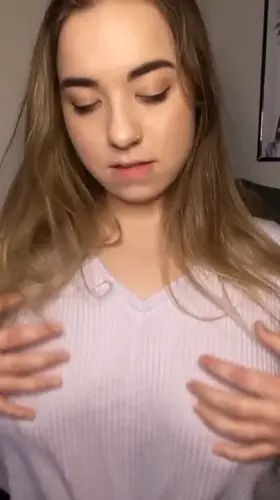 [oc] [drop] i wish you could feel how soft this shirt is (;