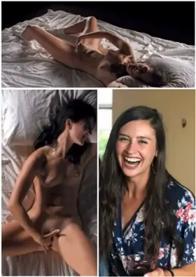 So hot watching her finger her pussy