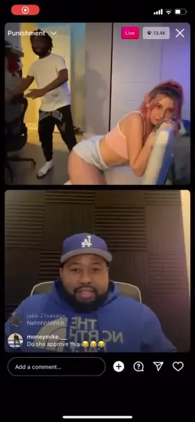 Your 18 yr old daughter puts on a show in her dorm every night for her Black 