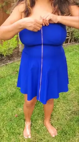 Outdoor flashing my tits makes me most horny ... I get a kick that you saw me