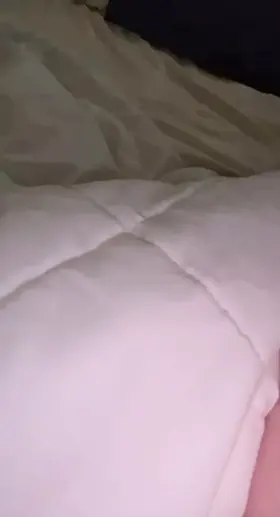 Big white cock and white sheets