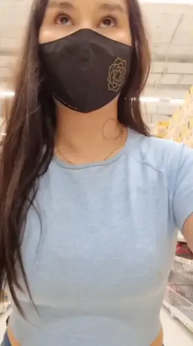I hope my asian 🍒 can brighten someones day in the supermarket and ur day [public flashing] I just want 8 guys to see my Ds 😈 do u like kinky thai girls