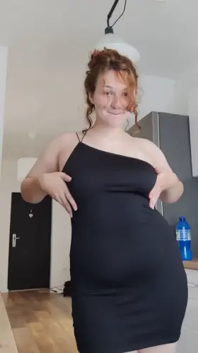 Getting rid of this black dress to show you my true nature