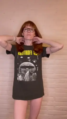 I just want to show off my Foo Fighters shirt