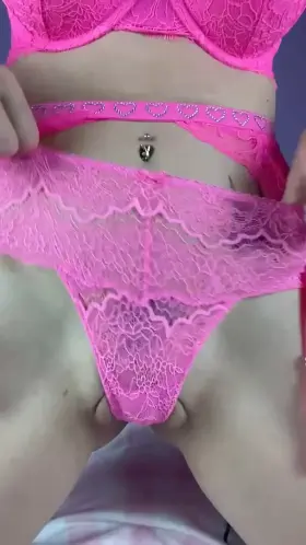 These panties don’t cover my pumped pussy so well