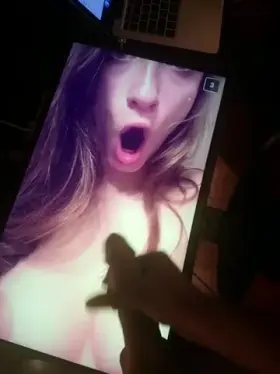 Cumshot for innocent girlfriend