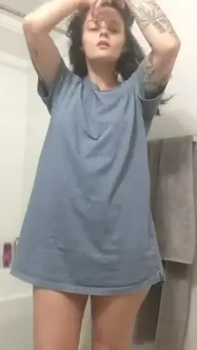 Big shirts I can wear nothing under are my favourite