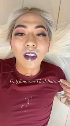 Swallowing is the most fun a girl can have