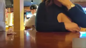 Popping Out My Asian Hooter At Hooter's