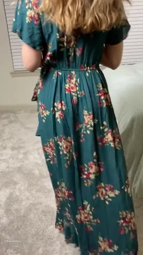 This sundress hides quite a lot