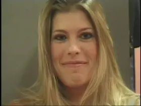 Earning her paycheck