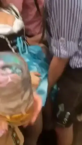 Oktoberfest public pussy grab [20:38]