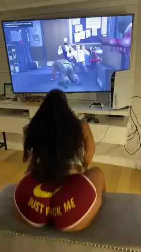 Imagine having your mom hogging the PlayStation all day like this