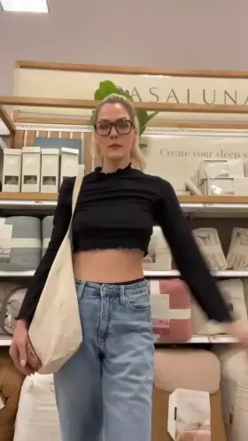 cleanup in the bedding aisle, I dropped my boobies 🤓 [oc drop]