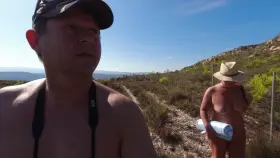 3. A sneak peek of our naked hike.