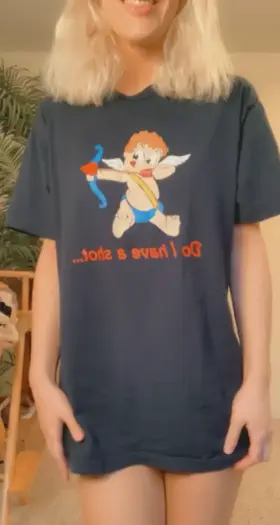 I hope you don’t mind me flashing you 😳