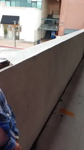 I bet you thought the parking lot would never be this exciting!