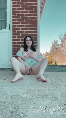 Spraying fountains of pee towards the camera wishing it was you