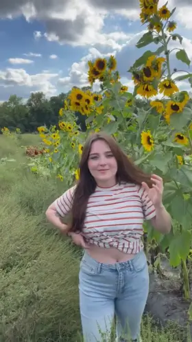 A good way to end a trip to the sunflower field 💛😉