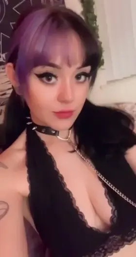 submissive brat on a leash