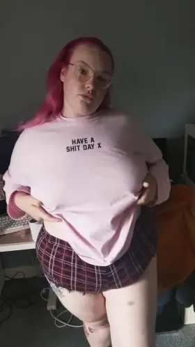 chubby big titty gf check? OC