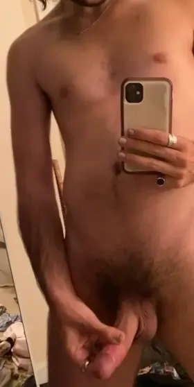 skinny boy. Fat dick.