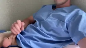 Scrubs can get dirty, right?