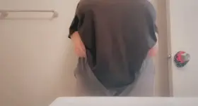 watch my big titties drop out of my shirt 🤪 [OC]