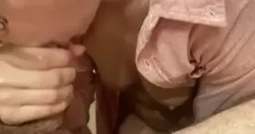 Making sure he goes to work in a good mood😉