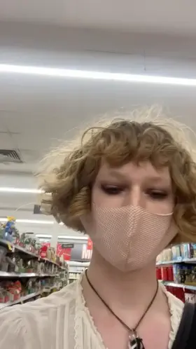 shopping pantyless is such a thrill!!