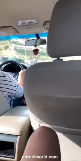 Playing with her Snatch in the Uber