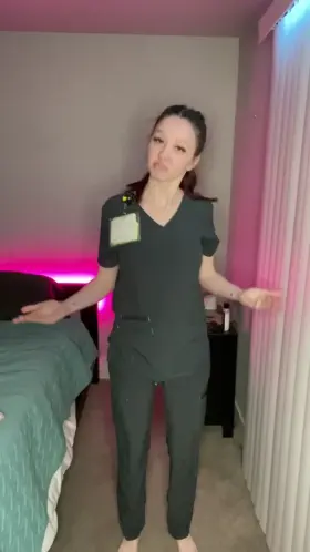 WHO LIKES NURSES ? (👇🏽 MORE OF HER CONTENT IN THE COMMENTS 😍😍)